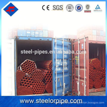 Black Steel Tube China tubo de aço galvanizado / tubo chinês